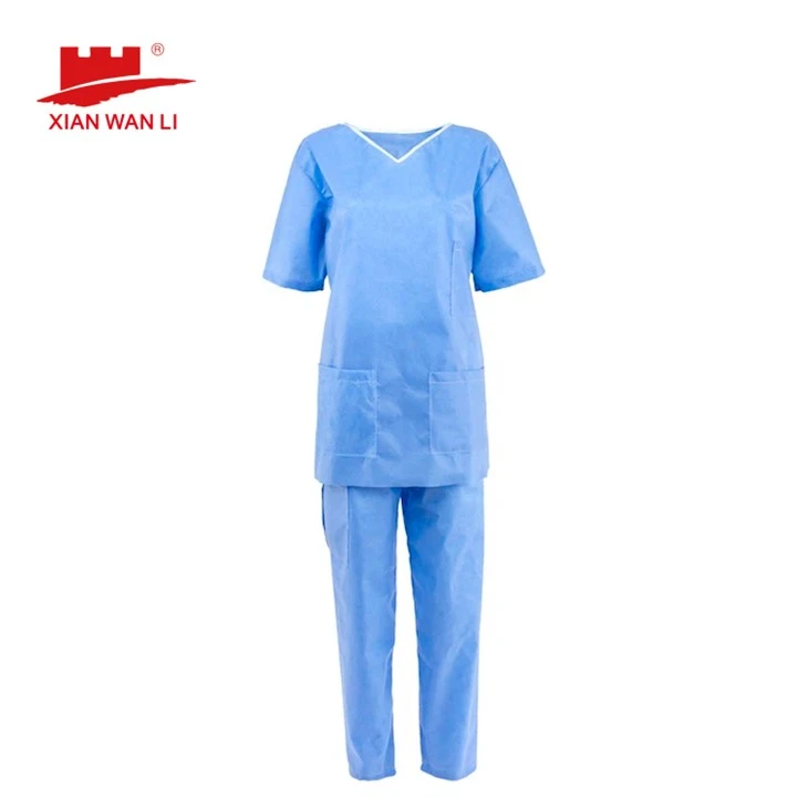 Κοστούμι Scrub Non Woven μιας χρήσης